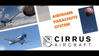 Emergency Activating CIRRUS Airframe Parachute Systrem CAPS When Engine Failed  TorqueSim SR22 [upl. by Taddeo123]