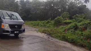 Hampstead Bypass is overflowing due to heavy rainfall [upl. by Mariano119]