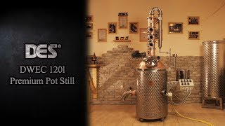 DES® DWEC 120l pot still  Intro [upl. by Koch]