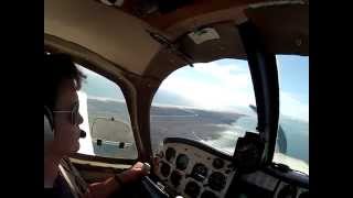 Landing Ocracoke Island NC W95 Mooney M20C [upl. by Lynden468]