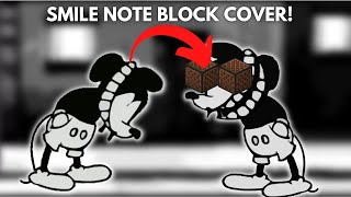 Friday Night Funkin VS Mickey Mouse  Smile Minecraft Note Block Cover [upl. by Amleht891]