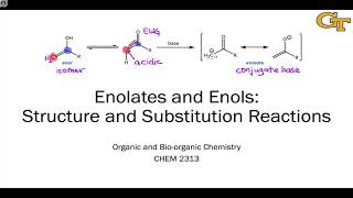 1101 Acidity of Carbonyl alphaCarbons [upl. by Salamanca512]