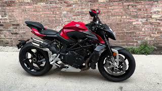 MV Agusta Brutale 1000 RS 2022 red M0669U [upl. by Kartis]