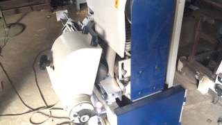 Wood dowel sanding machine  auto feeding [upl. by Wilber]