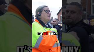 Everton Security Confronts Fulham Fan 😱 [upl. by Howland]