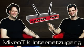 MikroTik Tutorial 03 Internetzugang deutsch [upl. by Griswold132]