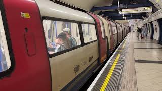 Northern Line departs at Embankment 14724 [upl. by Kiyoshi]