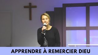 Apprendre à remercier Dieu  Valérie Brossier [upl. by Osei]