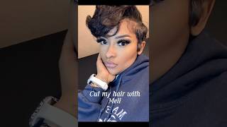 DIY Haircut Long natural to short relaxed Subscribe to my channel for more At Home maintenance [upl. by Theressa]