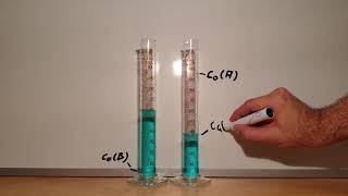 JG12 Chemie chemisches Gleichgewicht  Der StechheberVersuch 1 [upl. by Mary976]