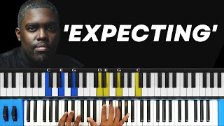 WILLIAM MCDOWELL How to play quotExpectingquot on Gospel Piano [upl. by Ayik597]