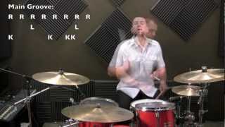 30 Second Drum Lesson  quotWhen The Levee Breaksquot  John Bonham [upl. by Christoffer118]