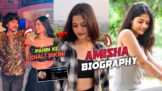 Pahin Ke Chali Bikini Song actress Amisha Biography  amisha Purav Jha  mahua singh [upl. by Arnaud]