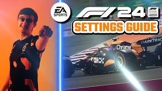 F1 24 COMPLETE SETTINGS GUIDE BY F1 ESPORTS CHAMPION [upl. by Etteloiv]