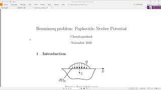 Part II 14 Boussinesq solution [upl. by Ulland]