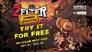 Zelter Zombie Zhooter teaser  Steam Next Fest October 2023 [upl. by Enelram]