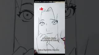 quotVERDADES DIFÍCEISquot shorts desenhandopersonagens artenopapel drawing anime naruto itachi art [upl. by Corb]