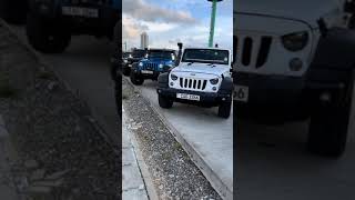 Range Rover  Jeep Wrangler vehicle meetup landcruiser landrover defender [upl. by Alil175]