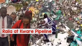 See how Raila amp Sifuna were received at kware pipeline To see bodi€s Dumbsite [upl. by Dorrahs46]