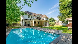 Mississauga  Lorne Park  43 Beds  6 Baths  Over 7500 sqft Of Luxurious Living Spaces [upl. by Neerihs154]