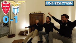 MONZALAZIO 01  LIVE REACTION in FAMIGLIA  ANCHE con SOFFERENZA [upl. by Gardal]