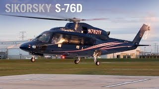 Sikorsky’s New S76D Evaluated by Former North Sea Helicopter Pilot – AINtv [upl. by Aelyk512]