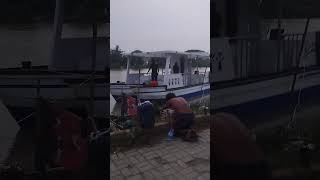 CATAMARAN BERTENGGER ANGLER DI MUARAGEMBONG BEKASI [upl. by Sherwynd524]