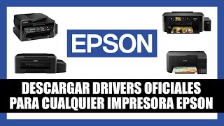 Cómo Descargar Drivers o Controladores Para Cualquier Impresora EPSON Drivers Oficiales [upl. by Ahsiened]