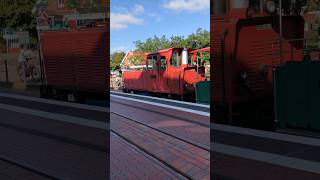 Inselbahn Borkum rangiert in Borkum Hauptbahnhof [upl. by Snook78]