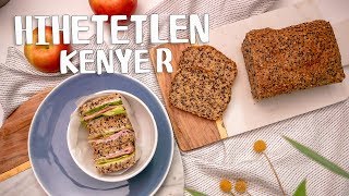 Gluténmentes hihetetlen kenyér recept ◾ VEGÁN ÉS MINDEN MENTES [upl. by Anasxor]