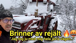 Gick väl så där premiär snöskottning med Volvo BM T430 [upl. by Nnylarej]