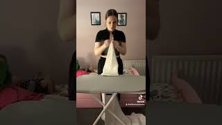 How to iron a double duvet cover [upl. by Htiel]