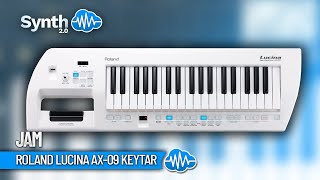 ROLAND LUCINA AX09 KEYTAR  Jam  Synthcloud [upl. by Bevon]