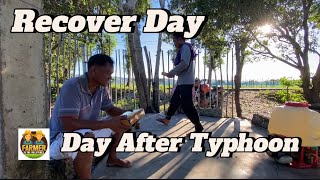 Recover Day 🙏🦾 Day after Typhoon farmvilph [upl. by Rochelle]