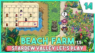 Stone Owl  Stardew Valley 15 Beginners Guide LP 🐚 Beach Farm Ep14 [upl. by Boucher]