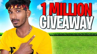 Can we reach 1 Million Subscribers today   Giveaway [upl. by Musa]