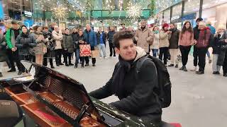 Are these the biggest Hits of 2023 Crazy piano medley in Munich shopping mall – Thomas Krüger [upl. by Alludba756]