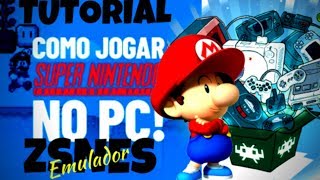 Tutorial do Emulador ZSNES  Super Nintendo [upl. by Aicatsana638]