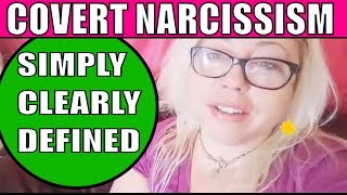 What is a vulnerable narcissist Meet the covert narcissist [upl. by Carlynne]