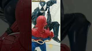 Mafex Venom Bootleg de Aliexpress Comic Ver posing marvel fake spiderman comics mcu shorts [upl. by Ahseenat]