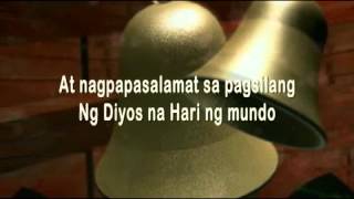 Missa de gallo Tagalog Music and Lyrics [upl. by Nalced]