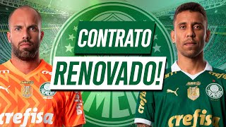 ⚽️ MARCOS ROCHA E MARCELO LOMBA RENOVAM CONTRATO COM O PALMEIRAS [upl. by Eaneg952]