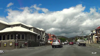 TASMANIA Hobart driving to Cascade Brewery [upl. by Etz]