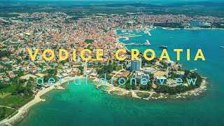 Vodice  Croatia  Drone  Aerial 4K  Summer holiday 2023 [upl. by Tove]