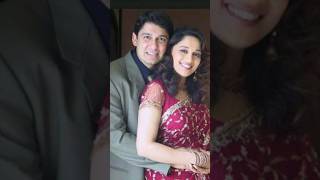 Madhuri Dixit With Her Husband Dr Nene youtubeshorts bollywood shortsfeed viral [upl. by Nayrda]