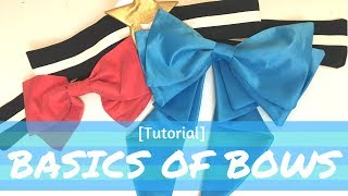 ☆Tutorial Basics of Making Bows☆ [upl. by Trauts886]