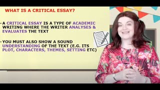 An Introduction to Critical Essay Writing National 5 and Higher English [upl. by Link73]