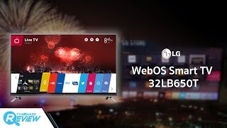 รีวิวทีวี LG Smart TV รุ่น 32LB650T เทคโนโลยี webOS พลิกโฉมสมาร์ททีวี ให้ใช้ง่ายขึ้นเยอะ [upl. by Azal264]