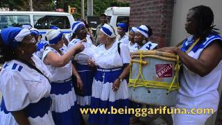 Part 1 Garifuna People At The 2011 African Diaspora Parade in The Bronx SUNDAY September 25th 2011 [upl. by Anasxor924]