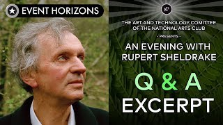 Rupert Sheldrake QampA At The National Arts Club [upl. by Alyekahs40]